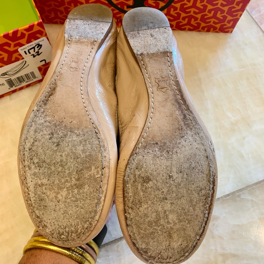 Tory Burch nude ballet slipper size 7 - Picture 4 of 4